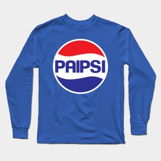 Pepsi Logo Spoof Parody Long Sleeve T-Shirt